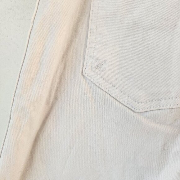 Kut from the Kloth White Jeans Donna Ankle Skinny Denim Women's 4 - Picture 5 of 10